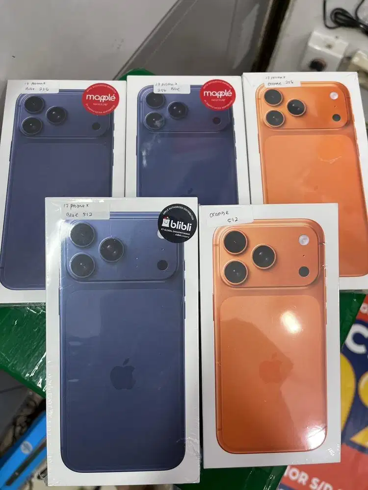 apple iphone  17 promax 512 deep blue