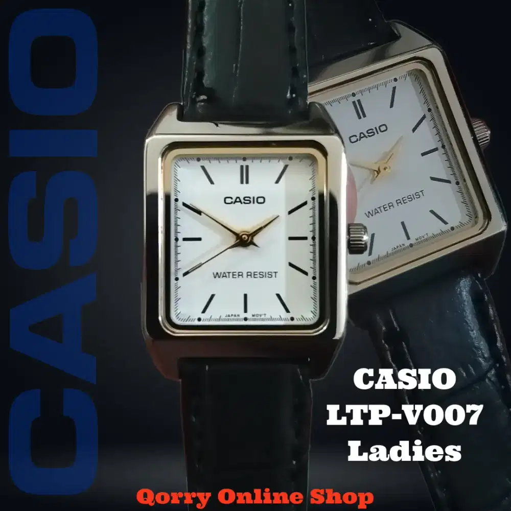 Jam Tangan Casio Ltp-v007 Original // Second