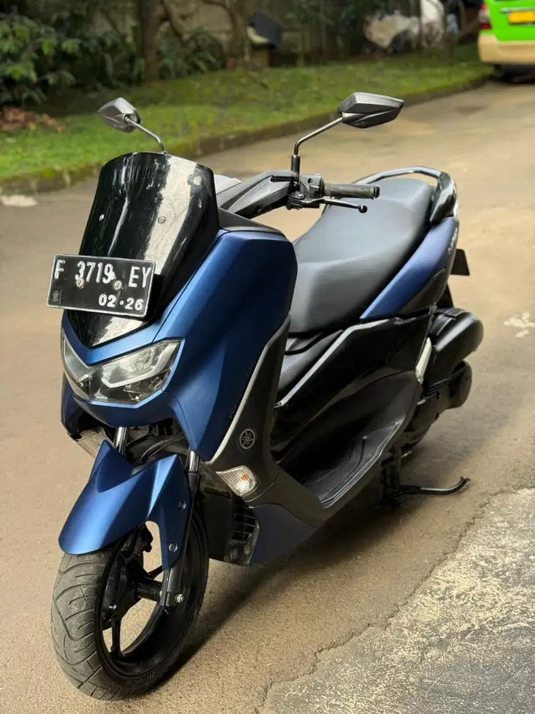 Yamaha Nmax 155 Keyless Thn 2021 Blue Matte Mulus
