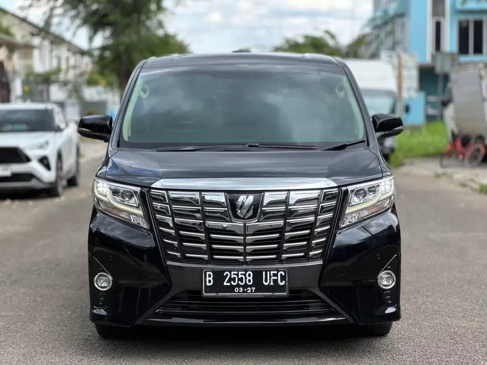 Toyota Alphard G ATPM 2017 Hitam