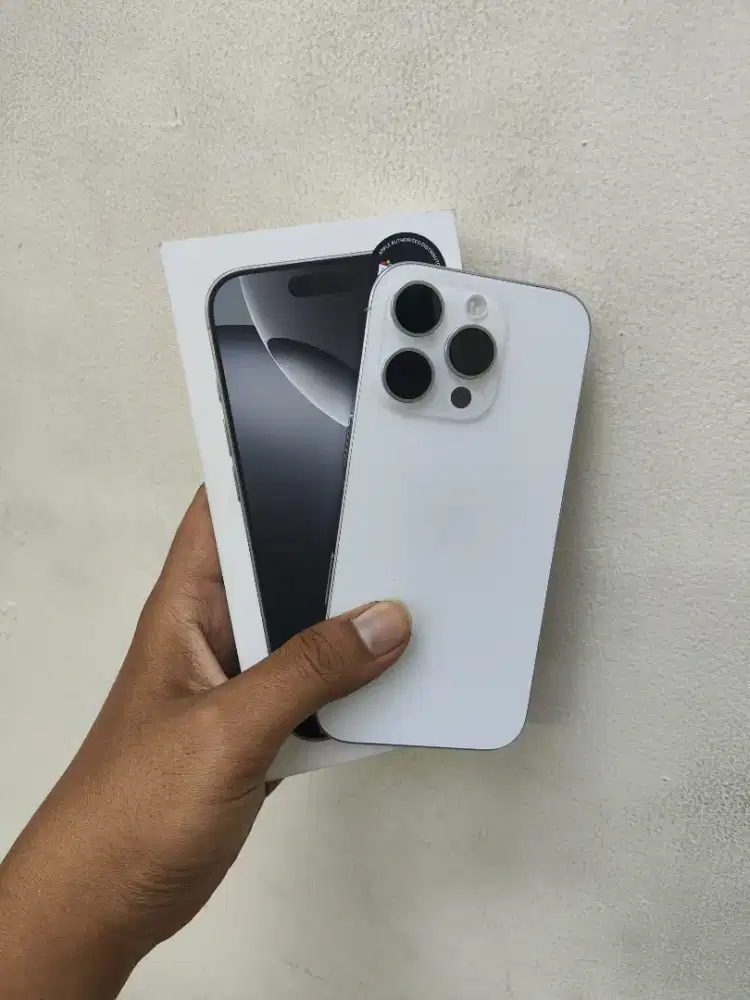 IPHONE 16 PRO 128 IBOX FULLSET SIAP PAKAI
