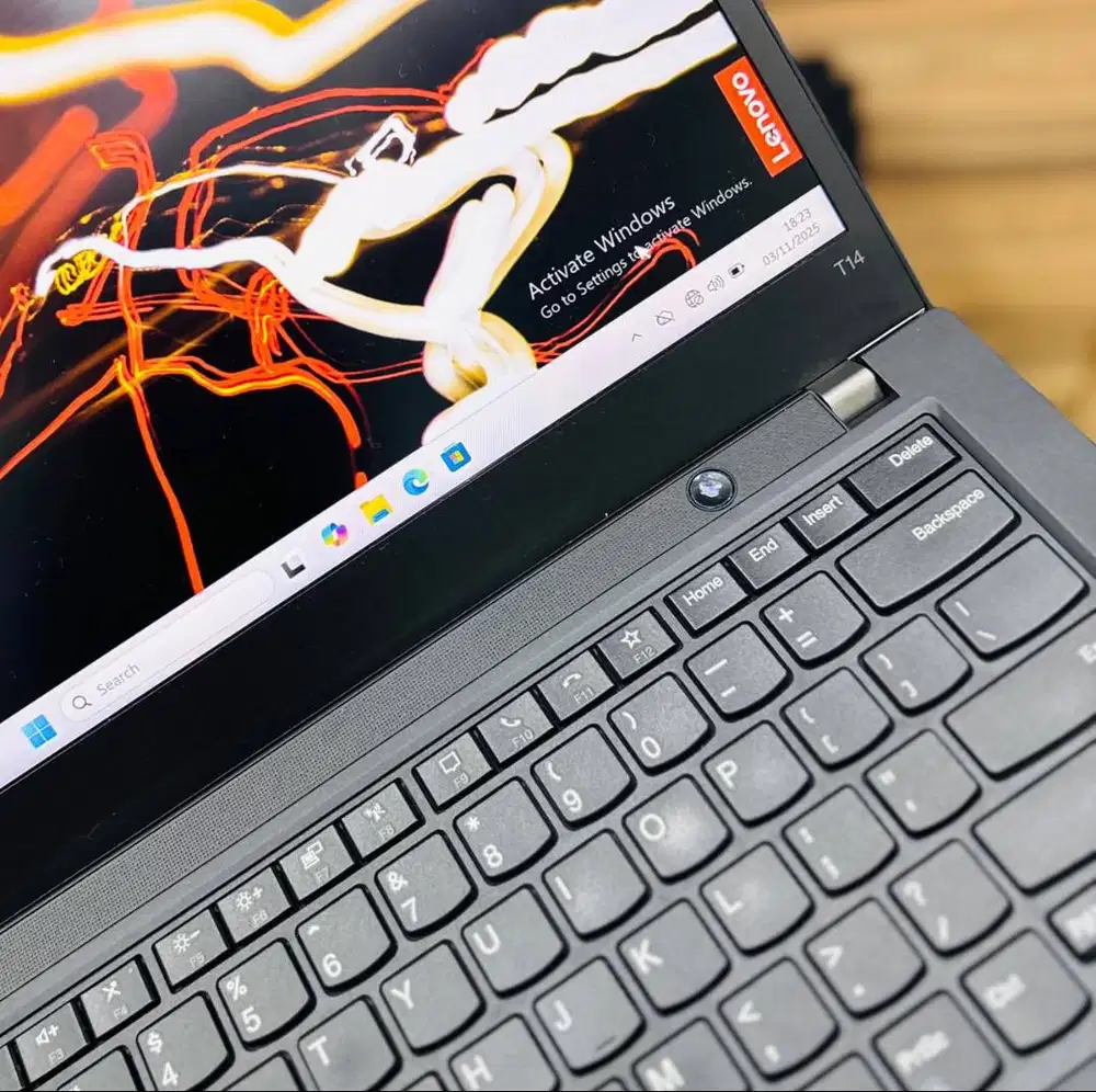 Laptop lenovo T14 core i7 gen 11 ram 16gb NVME 512gb kuliah kerja