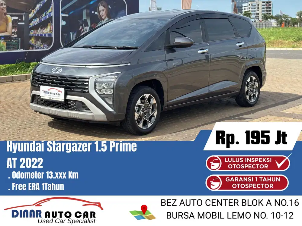 Hyundai stargazer prime matic 2022