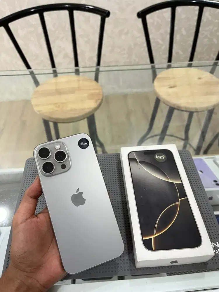 iPhone 16 Pro Max 256 GB iBox Garansi Aktif