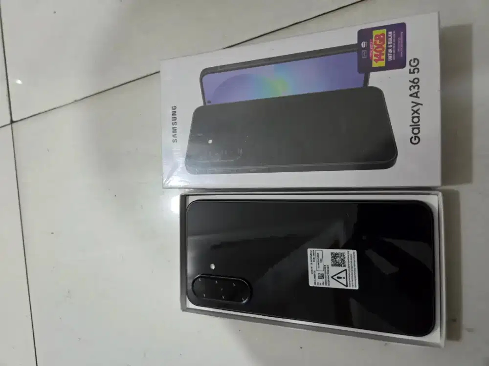 Samsung A36 5G Black mulus garansi on SEIN
