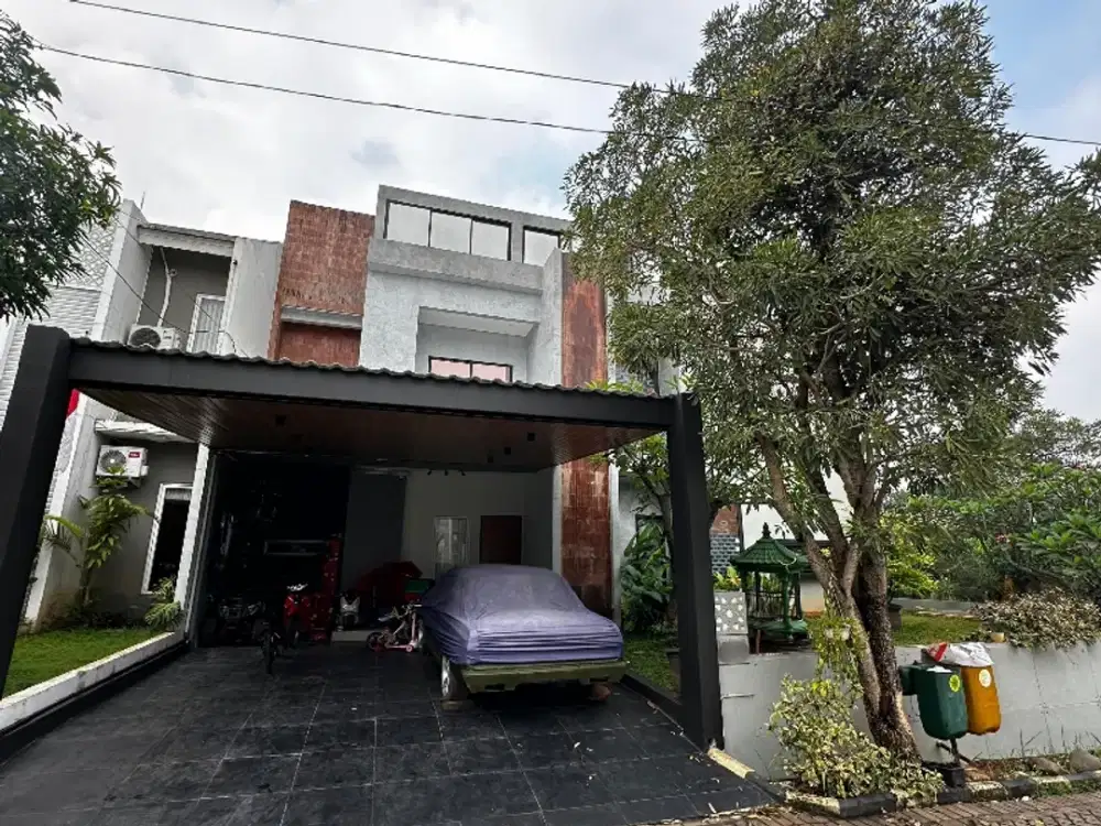 Rumah Hook ada Swimpool di Villa Rizki Ilhami, Sawangan, Depok
