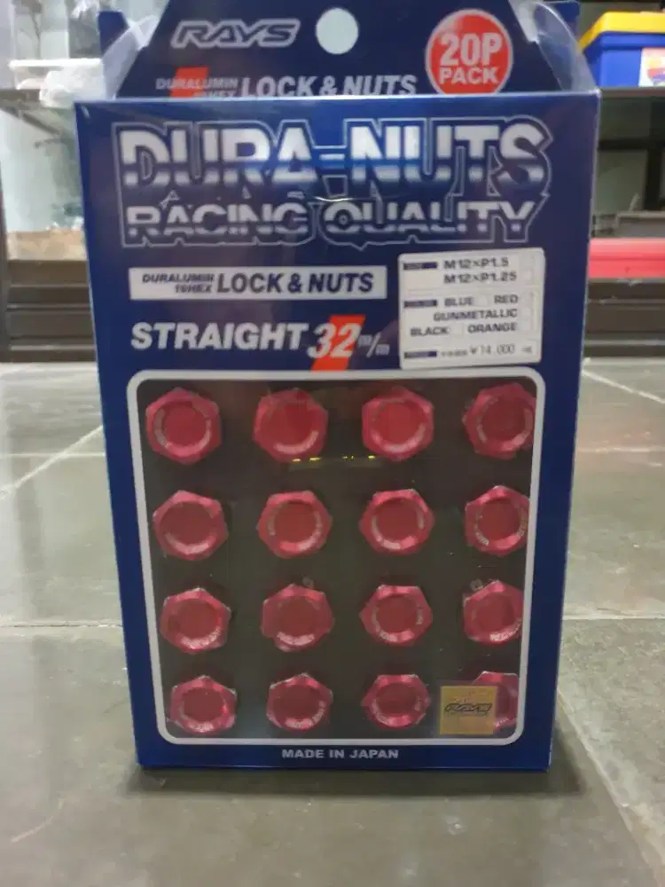 3 set baut roda mobil variasi merk Rays