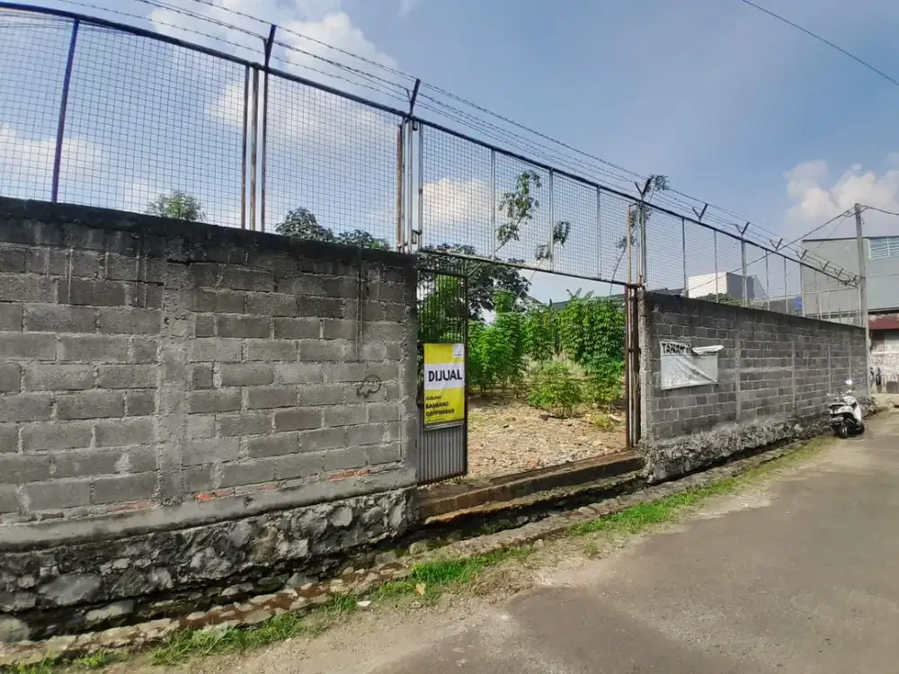 Dijual Murah Tanah Luas 716 m2 Strategis di Pondok Cabe Tangerang Selatan