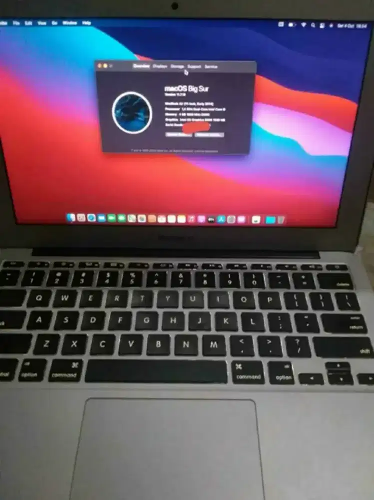 Macbook Air 11 Inch Early 2014 core i5
