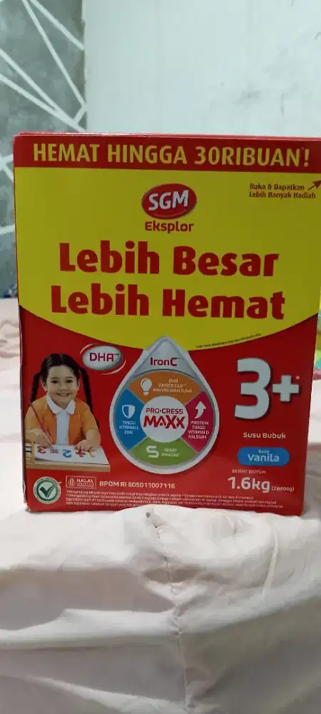 SUSU SGM 5+ BARU 1.6KG JUAL MURAH EXPIRED LAMA