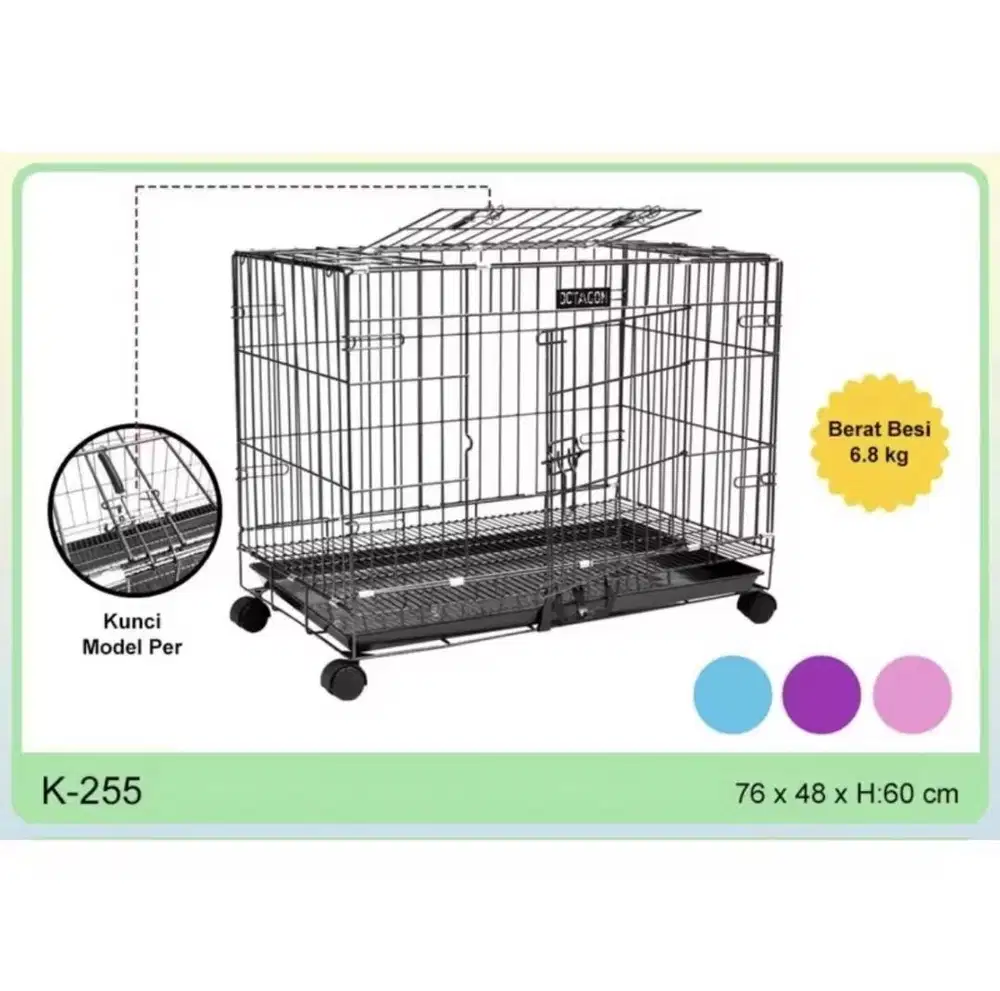 Kandang Octagon Baru Harga Second