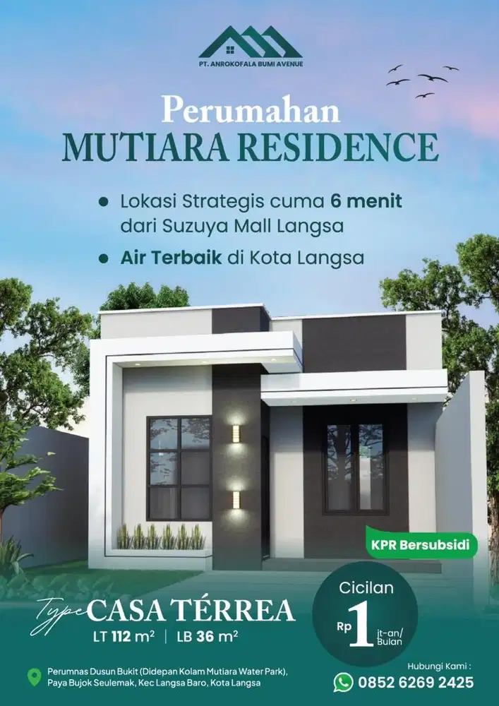 Perumahan Bersubsidi Mutiara Residence