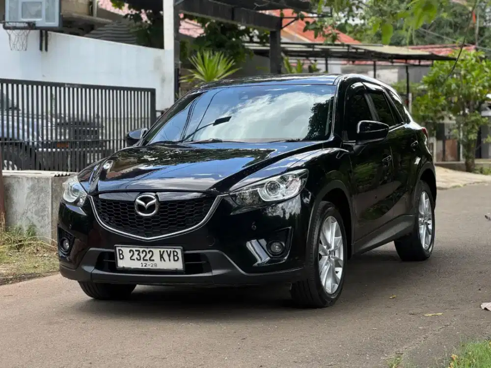 Mazda CX5 2.5 Grand Touring AT 2014 Hitam SIAP PAKAI