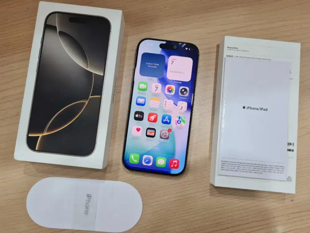 iPhone 16 Pro 256gb pa/a iBox lengkap