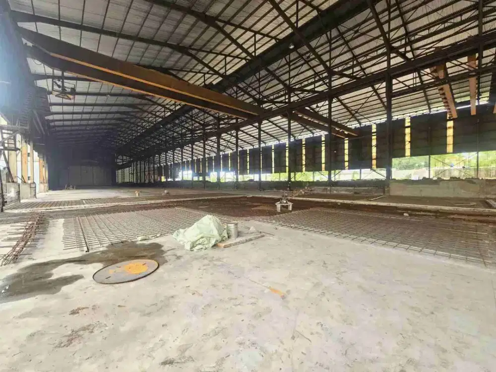 Gudang Siap Huni Tersedia Crane di Tambun Bekasi