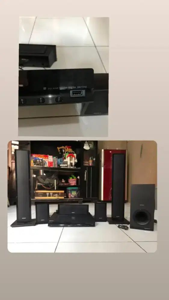 home theater bekas