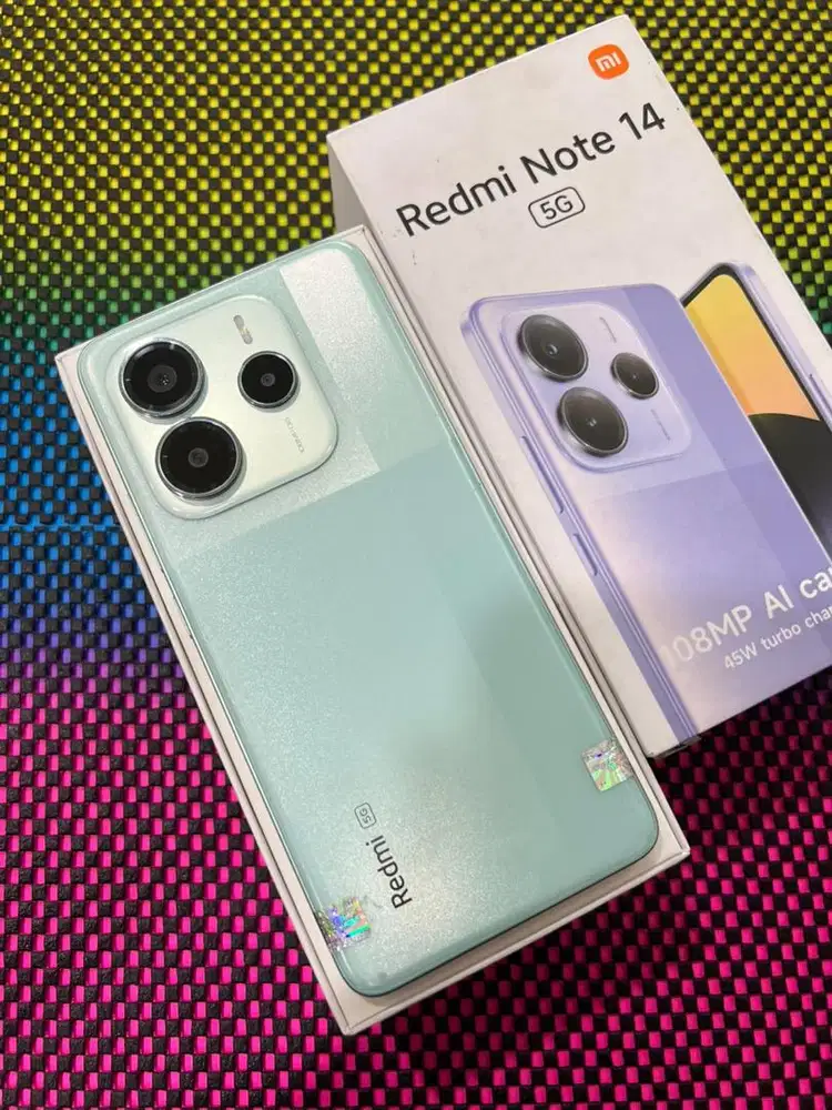 Xiaomi Redmi Note 14 5G 8/256 – Garansi Panjang, Desain Keren