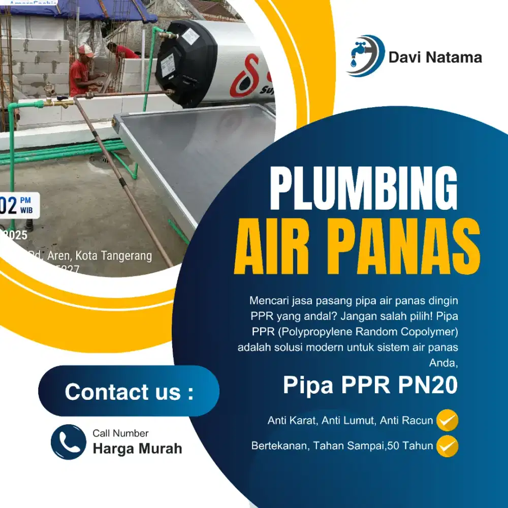 Jasa Pasang Pipa Air Panas PPR Bandung