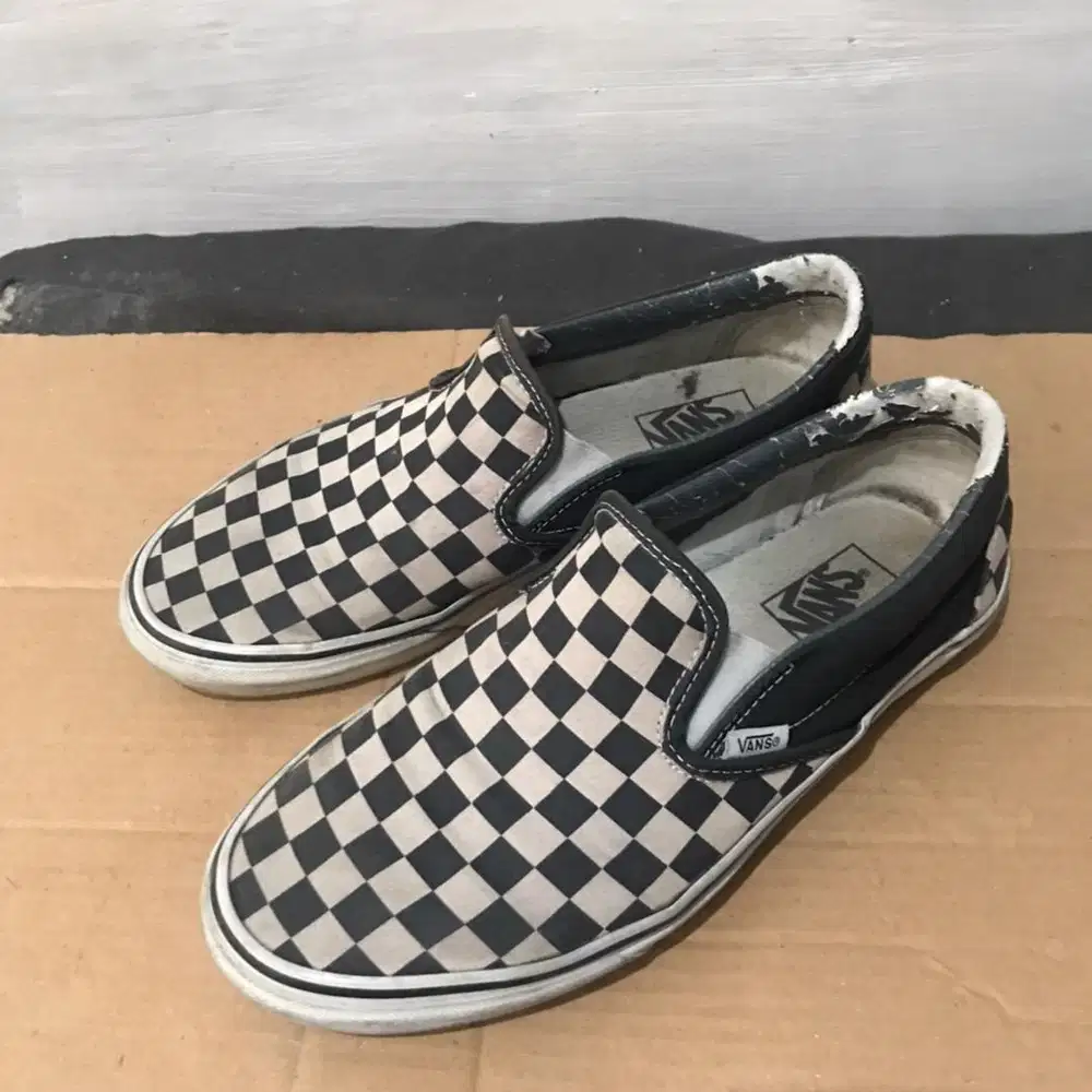 sepatu vans pewter size 42,5 jogja