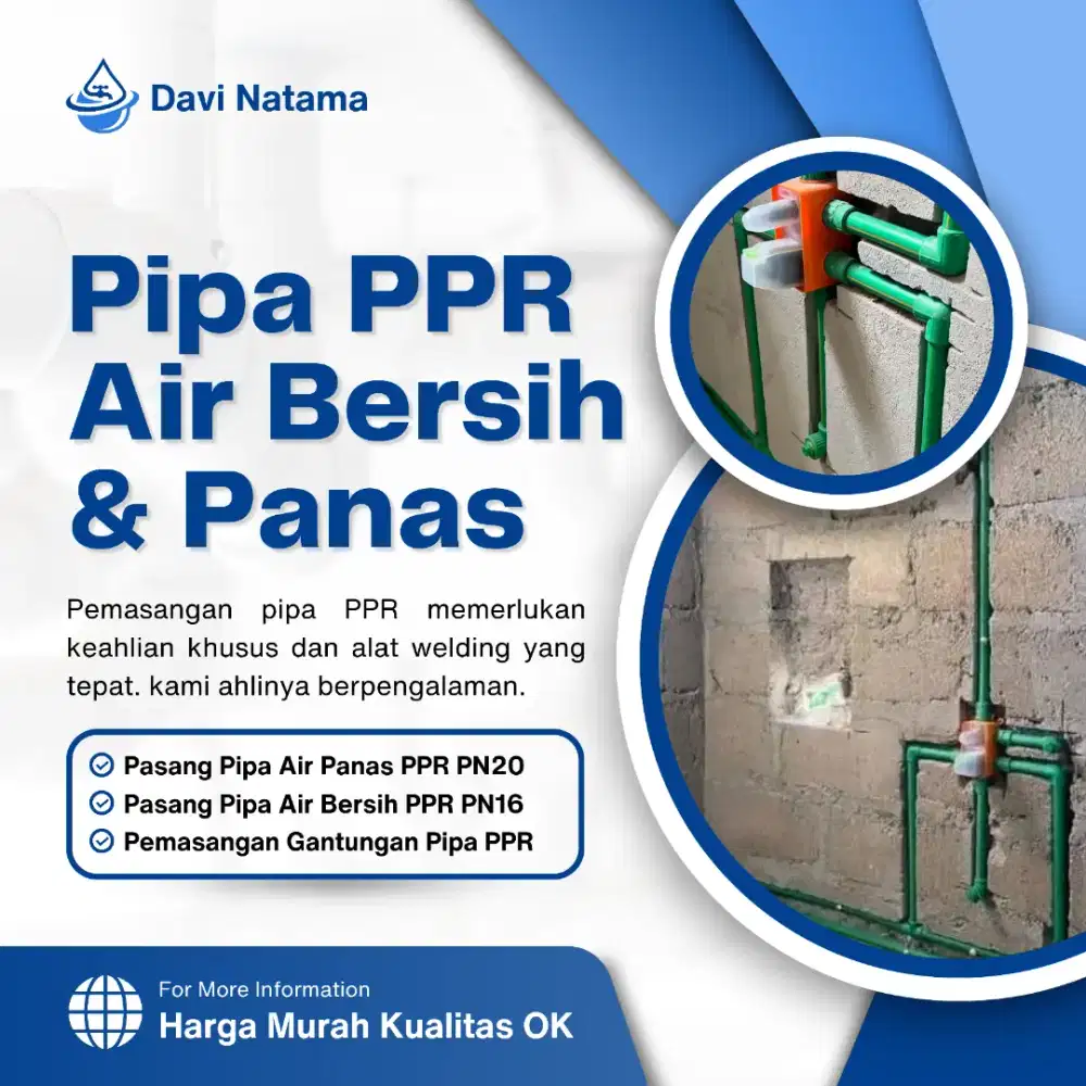 Jasa Pipa PPR - Tukang Instalasi Plumbing - Pemasangan Pipa Air