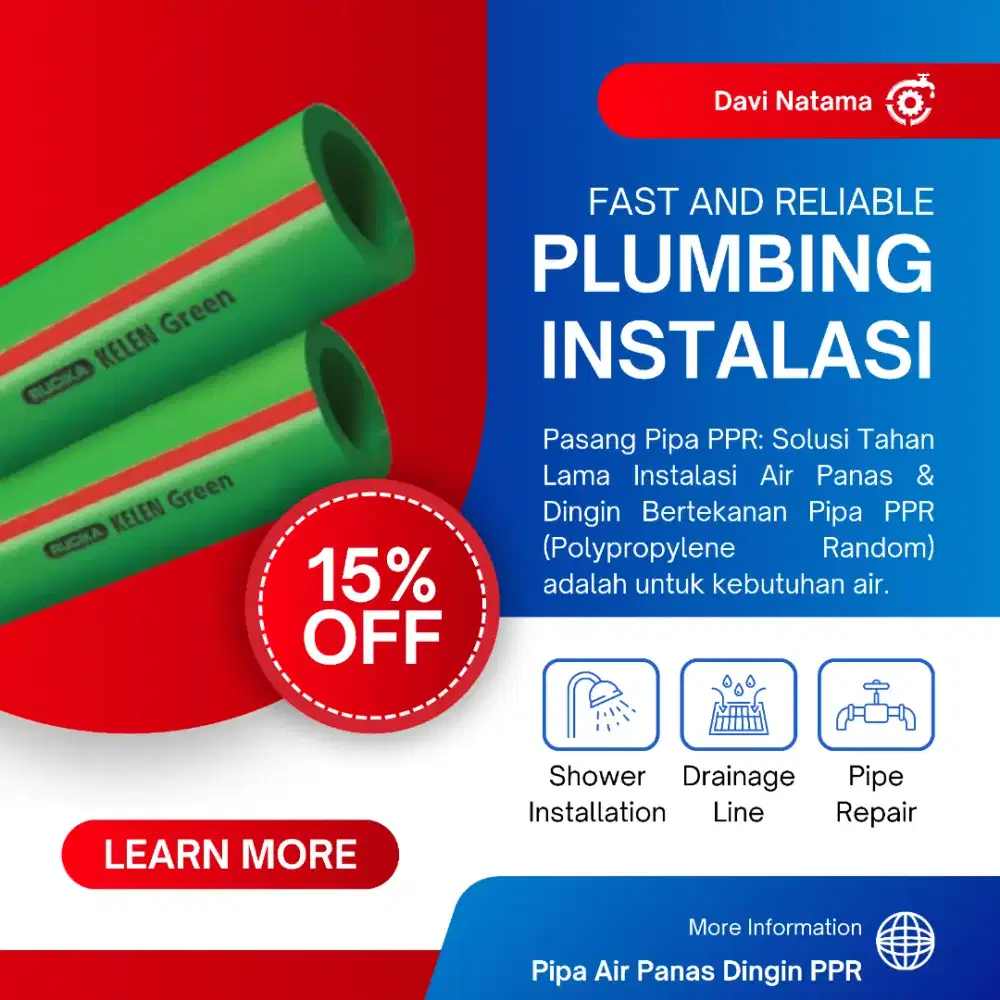 Jasa Pipa PPR Sukabumi - Pemasangan Instalasi Air Panas Dingin