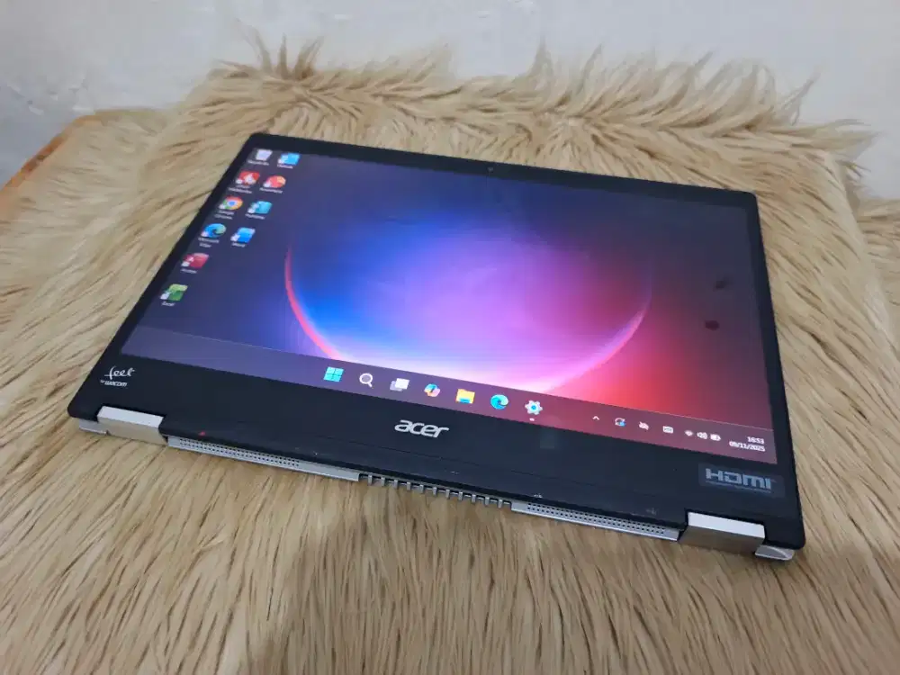 Laptop Desain Acer Spin SP314-54N Core i3 Gen 10 Ram 4 Ssd 256