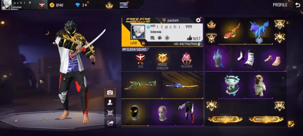 akun free firee murah aman anti hb