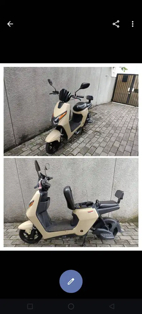 Dijual Sepeda Listrik Merk Uwinfly D60, pemakaian berkisar 5 bulan