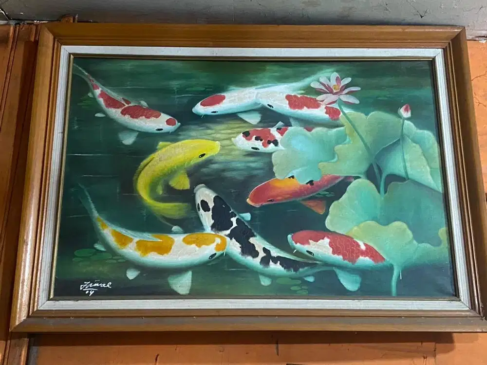Lukisan ikan koi