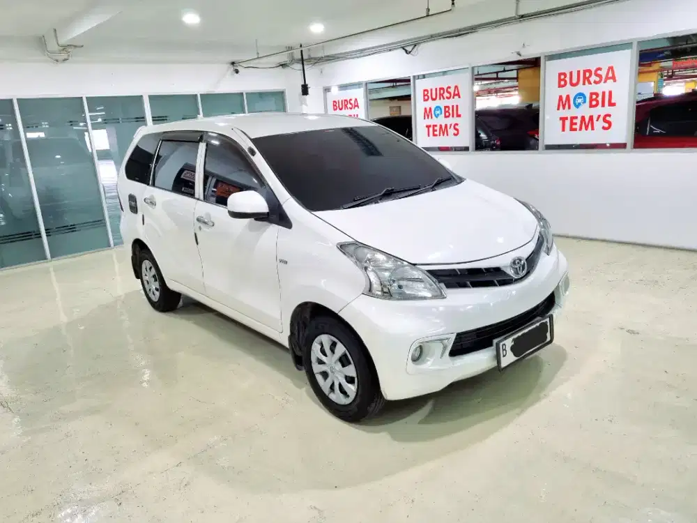TOYOTA AVANZA 1.3 E MANUAL 2014 NIK 2013 AC DOUBLE UPGARDE TIPE G