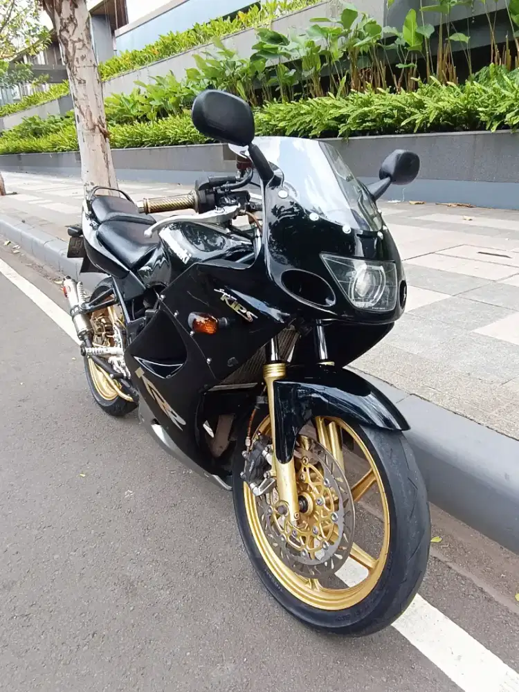 Ninja RR Old 2007 Hitam blok head PDK Gold new