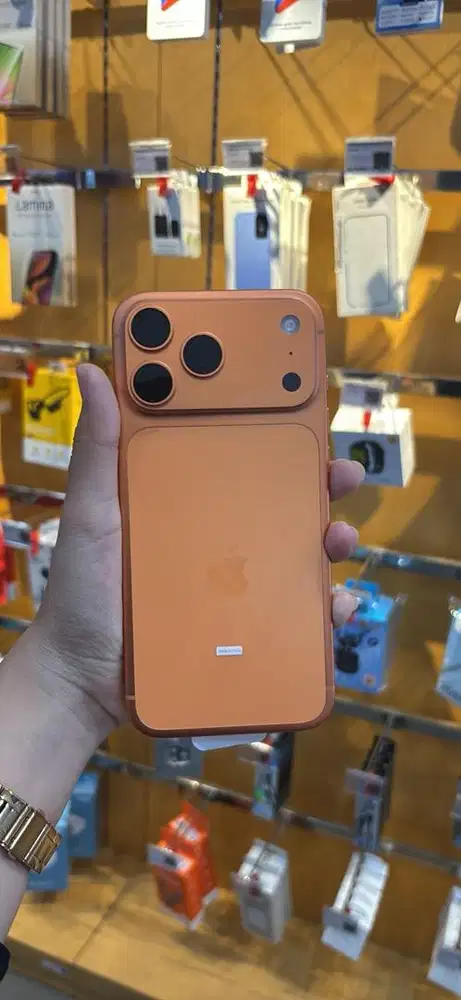 READY IPHONE 17 PROMAX 256 ORANGE