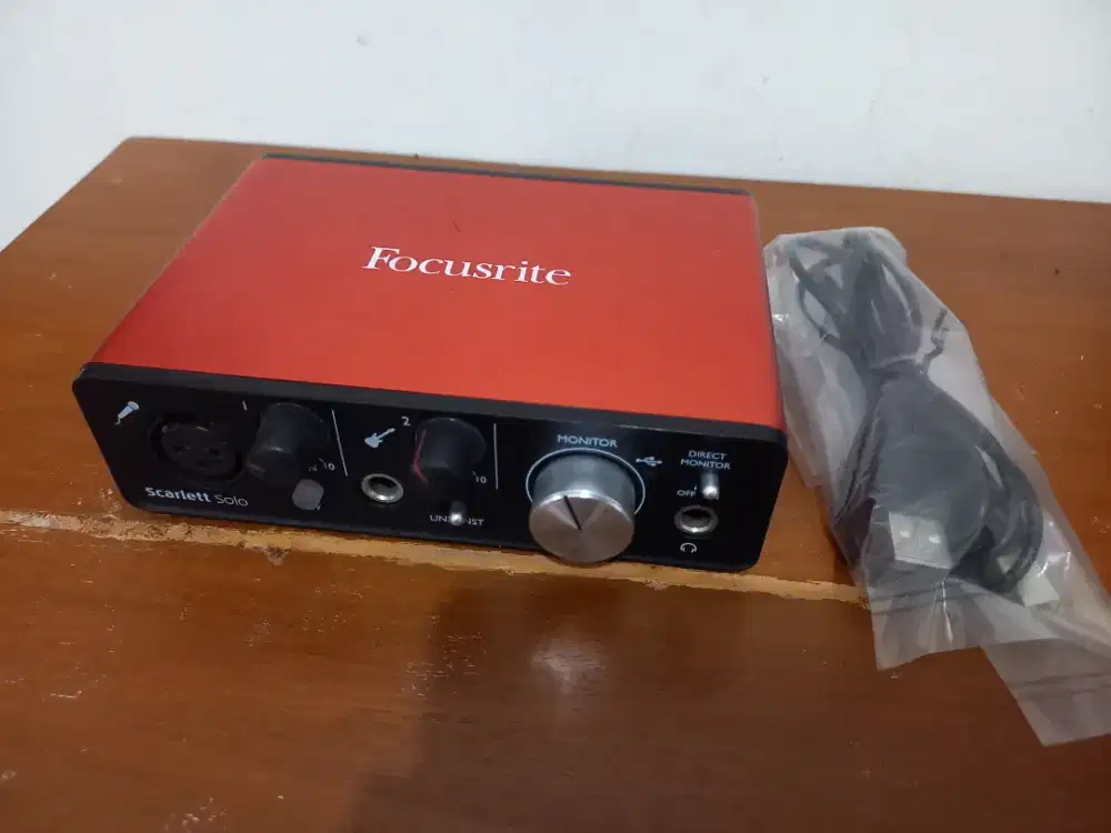 Focusrite 2i2 Solo Gen 2