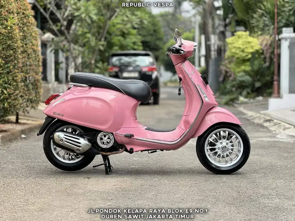 PIAGGIO VESPA SPRINT 150 IGET 3V Th 2017 WARNA PINK