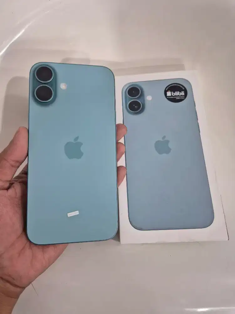 iPhone 16 plus 128gb iBox gdn teal like new