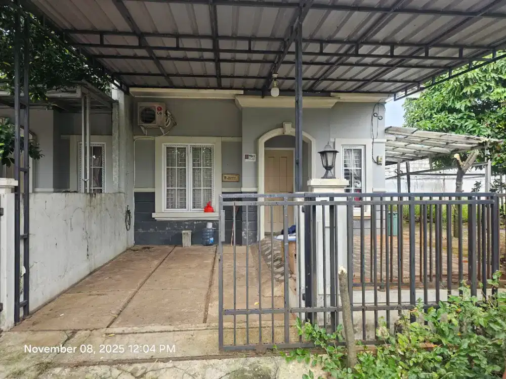 BU rumah tinggal luas tanah 162