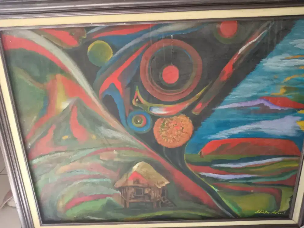 Lukisan lawas 110 x 90