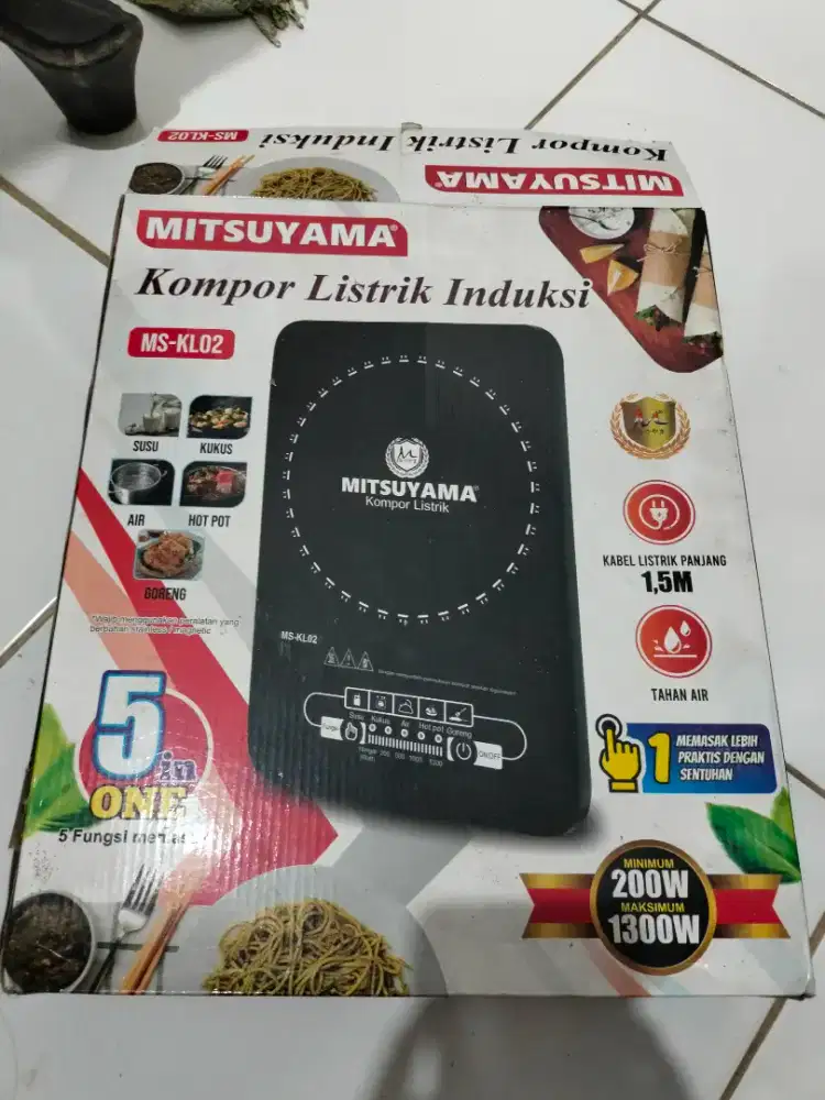 Kompor listrik praktis tinggal colok