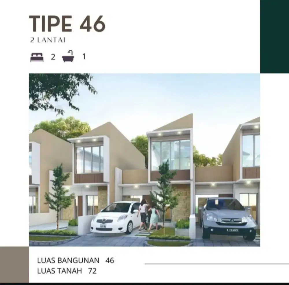 Jual Rugi BU !! Harga dibawah developer