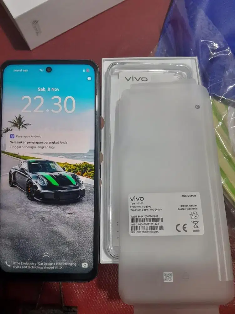 Vivo Y21D Ram 6/128GB Fullset Likenew-(BNIB)