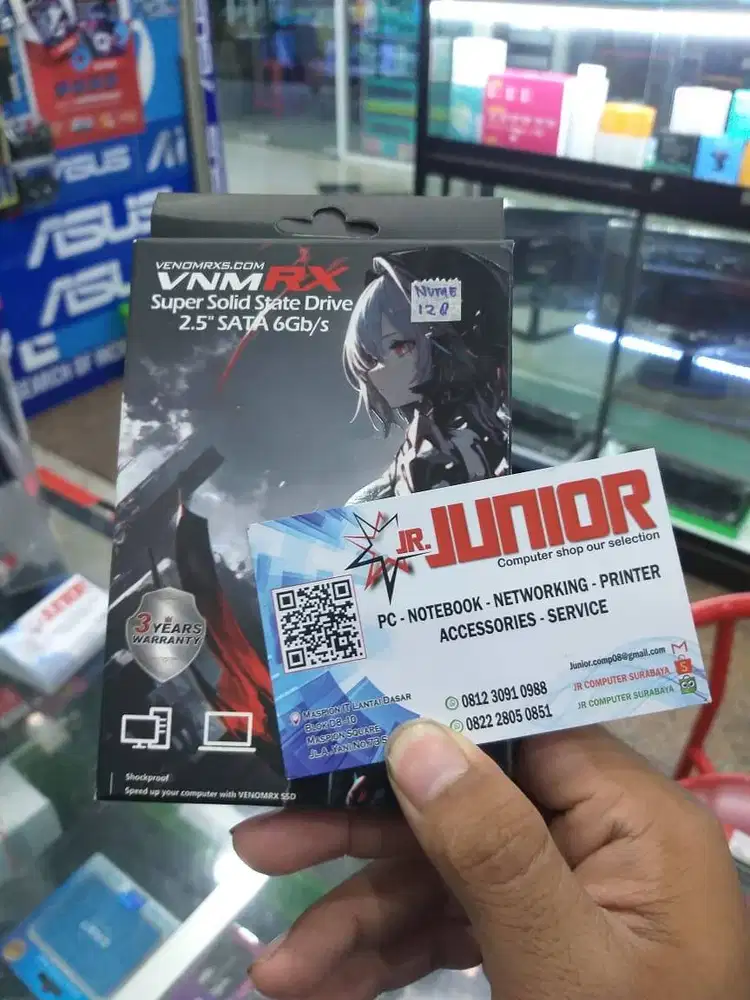 VENOMRX SSD M.2 SATA III 128GB NVME