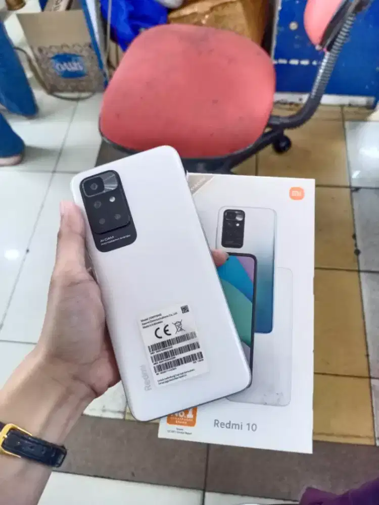 Di Jual Hp second Redmi 10 Ram 6/128 full set