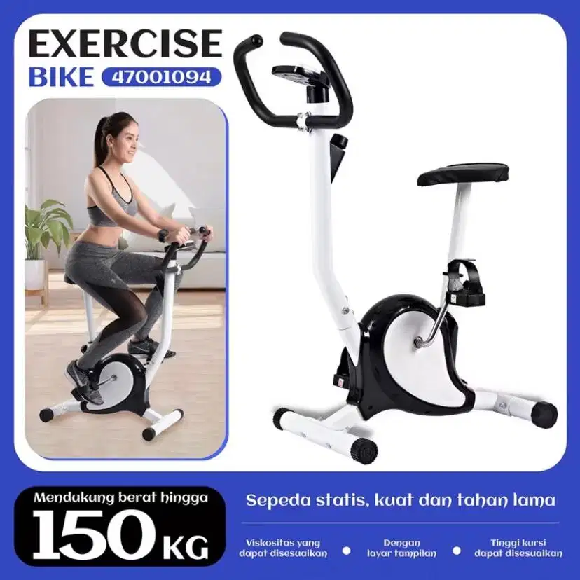 Exercise Bike Kondisi Masih Bagus – Baru Dipakai 1 Bulan, Siap Pakai!