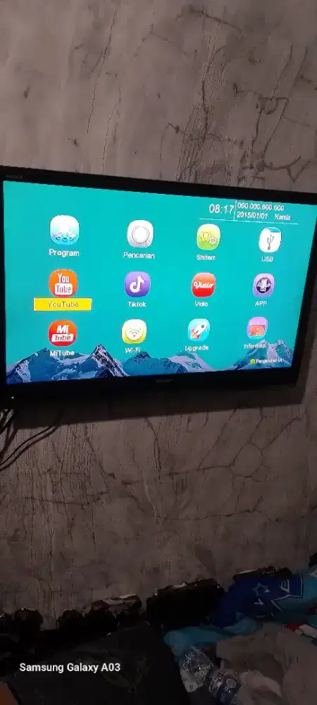 Tv sharp adroit ukuran 32 inch