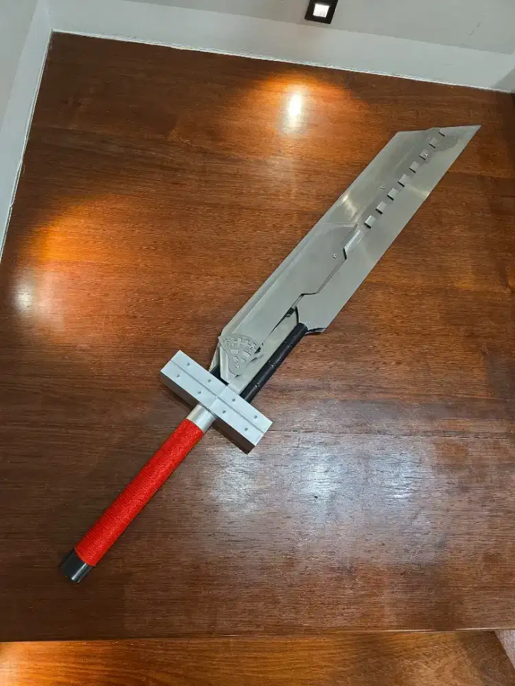 Pedang replika game Final fantasy Cloud BUSTER SWORD full metal 1:1