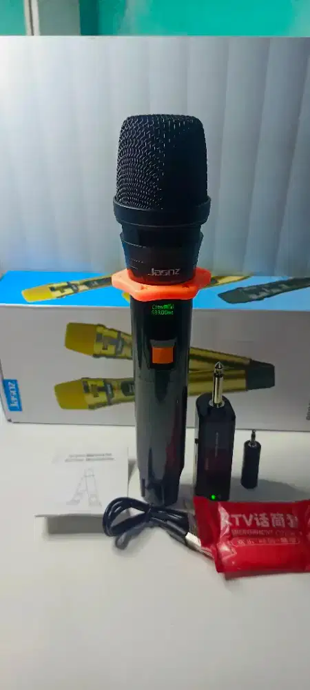 Mic wireless universal Jasoz singgle (BARU) bisa dicharger