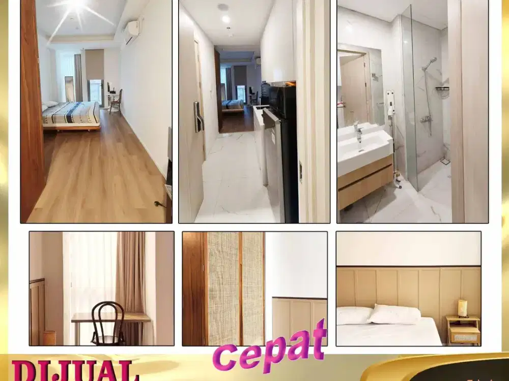 DIJUAL APARTEMEN SQ RESIDENCE Type Studio di RA Kartini  Cilandak - Jakarta Selatan