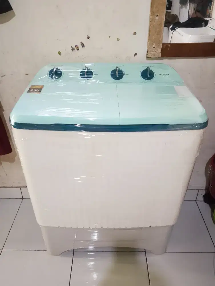 Mesin cuci merek politron kap 8kg