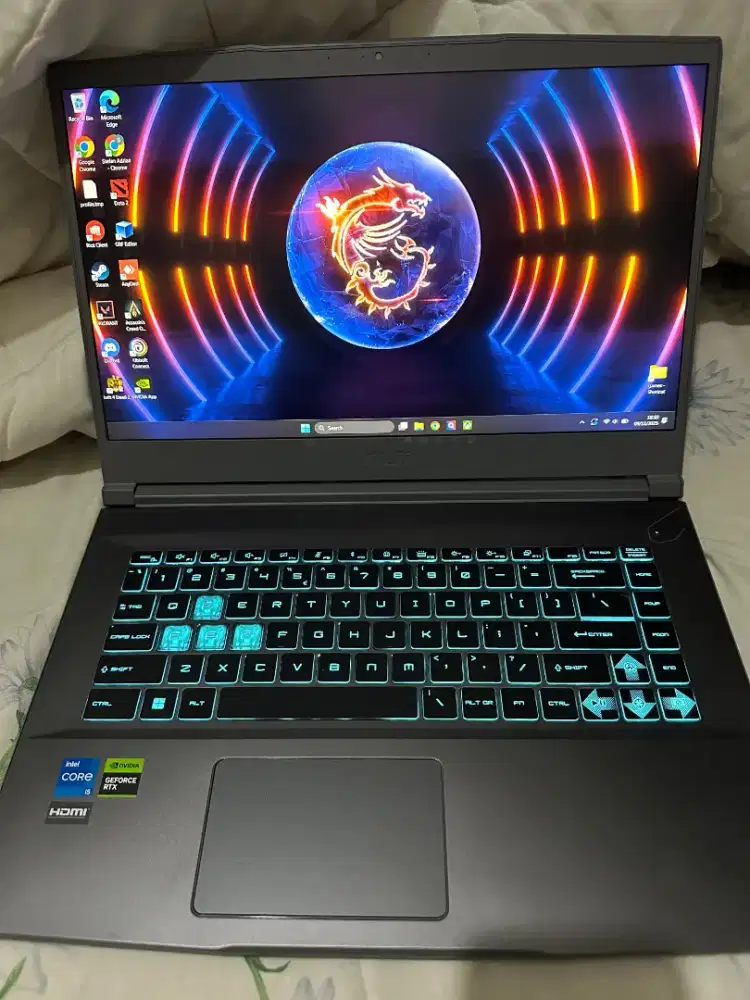 MSI Thin 15 B12UC i5-12450H RTX 3050 8GB 512GB 15.6 FHD 144Hz Win11