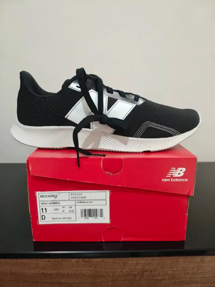 Sepatu New Balance 430 v3 black sz 42,5